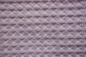 pink waffle type fabric for home clothes and towels
