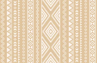 Fotobehang Boho Tapijtbadmat en vloerkleed Boho-stijl etnisch ontwerppatroon met verweerde textuur en effect