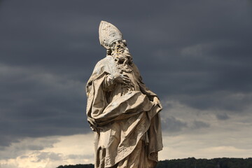 statue, bildhauerei, monument, engel, himmel, rom, italien, blau, architektur, kunst, piter,...
