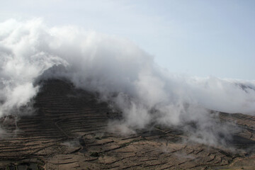 Clouds Over Haria, Lanzarote, Spain