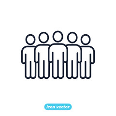 team building icon. SEO. Search Engine Optimization symbol template for graphic and web design collection logo vector illustration