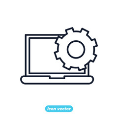SEO website optimization icon. Search Engine Optimization symbol template for graphic and web design collection logo vector illustration