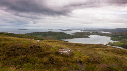 landscape with an ocean nc500 north coast 500 scotland