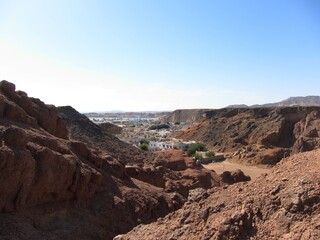 Fototapeta na wymiar Peninsula del Sinai