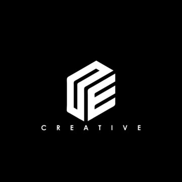 OE Letter Initial Logo Design Template Vector Illustration