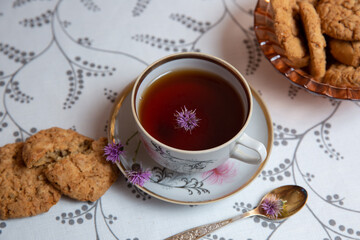 tea and cookies