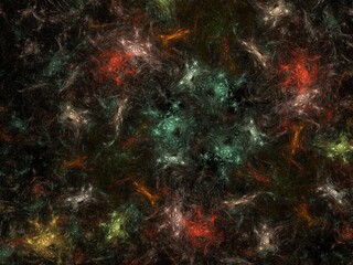 Imaginatory fractal background Image