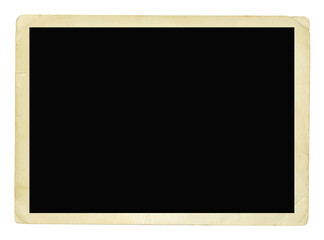 photo frame card isolated on the white backgrounds