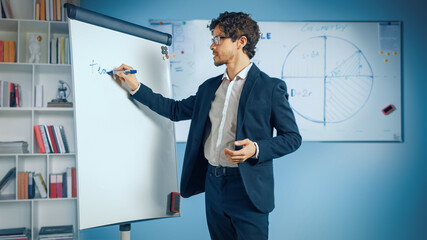 Business Coach for the Company Management Explains How to Train your Team Efficiently, Writing on...
