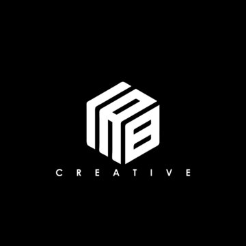 IAB Letter Initial Logo Design Template Vector Illustration