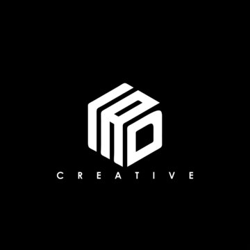 IAD Letter Initial Logo Design Template Vector Illustration