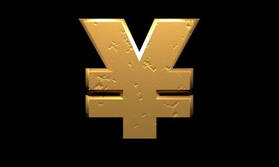 Obraz premium Yen doré