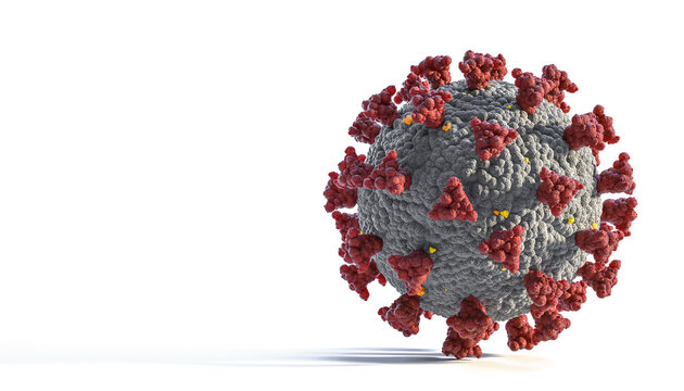 representation of the covid-19 sars virus.