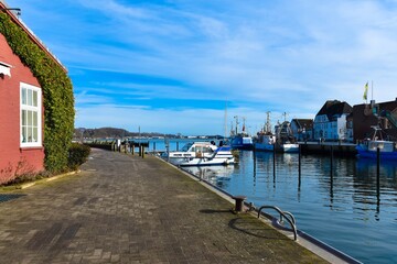 Fototapeta premium Hafen, Eckernförde