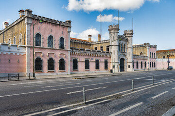 Fototapeta na wymiar view of Lisbon prision