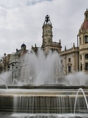 Fountain in Plaza de ayuntamiento