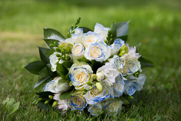 wedding bouquet of flowers