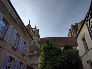 Overview of Sens, Burgundy (France) - September 2016