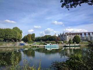 Overview of Sens, Burgundy (France) - September 2016