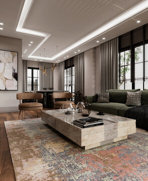modern living room