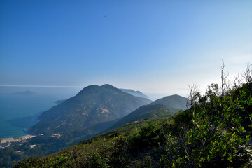 Dragon´s Back mountain trail, Hong Kong, China