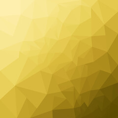 Obraz premium Yellow Abstract geometric background. Polygon background. Low Poly Background.