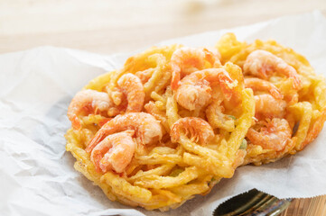 海老のかき揚げ