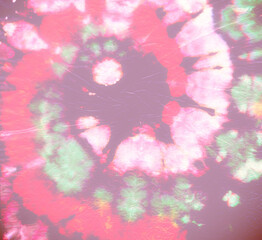 Watercolor Dyed Background. Psychedelic Tie Dye.