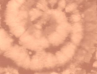 Dye Texture. Hippie Spiral Background. Pastel
