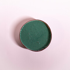 red and green paint