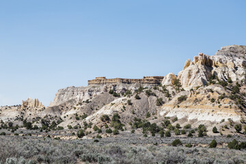 Fototapeta na wymiar Sandstone formation in Grand Staircase Escalante National Monument, Utah