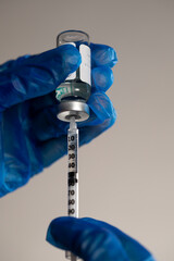 Hypodermic Needle and Vial
