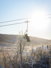 Ski resort Ramundberget, Sweden