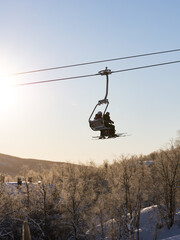 Ski resort Ramundberget, Sweden