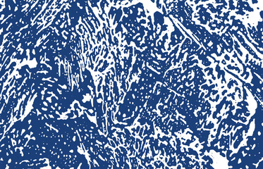 Grunge texture. Distress indigo rough trace. Extraordinary background. Noise dirty grunge texture. A