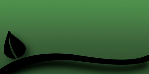 black leaf background