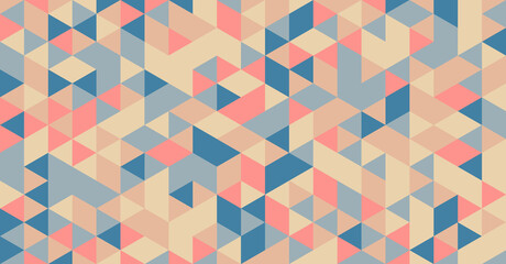 Modern Abstract Background with Lowpoly Element