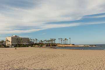 Fototapeta premium Beach near Moraira, calpe, Spain