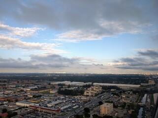 Fototapeta na wymiar Aerial view of Florida - February 2016