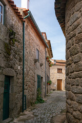 Fototapeta na wymiar Monsanto historic village stone houses, in Portugal
