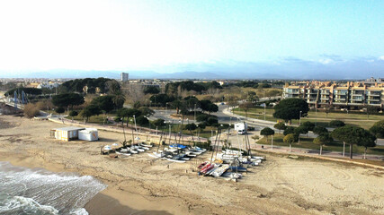 Punta de la riera de Maspujols - Riera de Riudoms - windcambrils - Cambrils - Costa Daurada