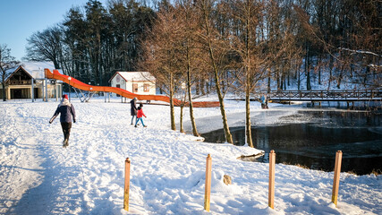 Plaża w Więcborku