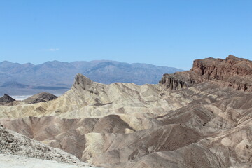 Fototapeta na wymiar Panoramablick auf Death Valley Amerika USA