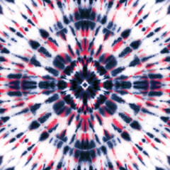 Tie dye shibori pattern. Watercolour abstract texture.