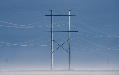 Prairie Winter Scene