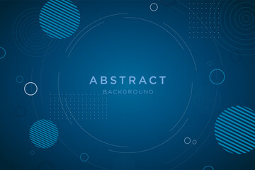 Abstract vector background classic blue background.