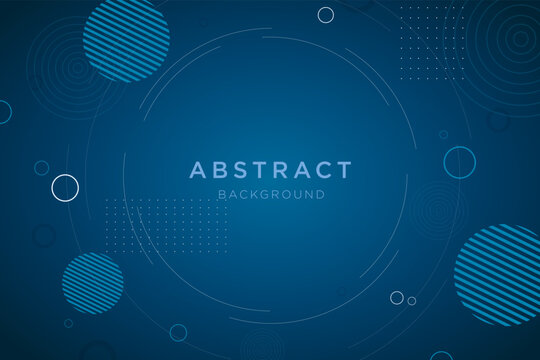 Abstract vector background classic blue background.