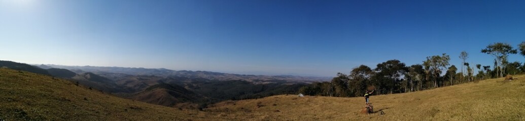 view of the mountains