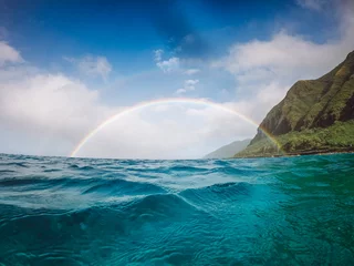 Fototapeten Double Rainbow Water Days © Michaela