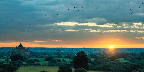 bagan in the morning